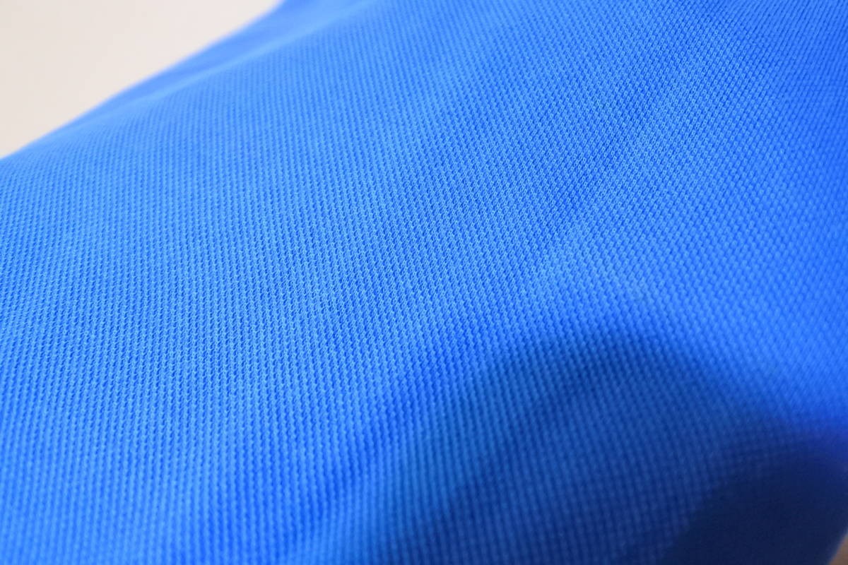 GIANFRANCO FERRE ジャンフランコフェレ 半袖 ポロシャツ size S ブルー ロゴ刺繍 イタリア製_画像8
