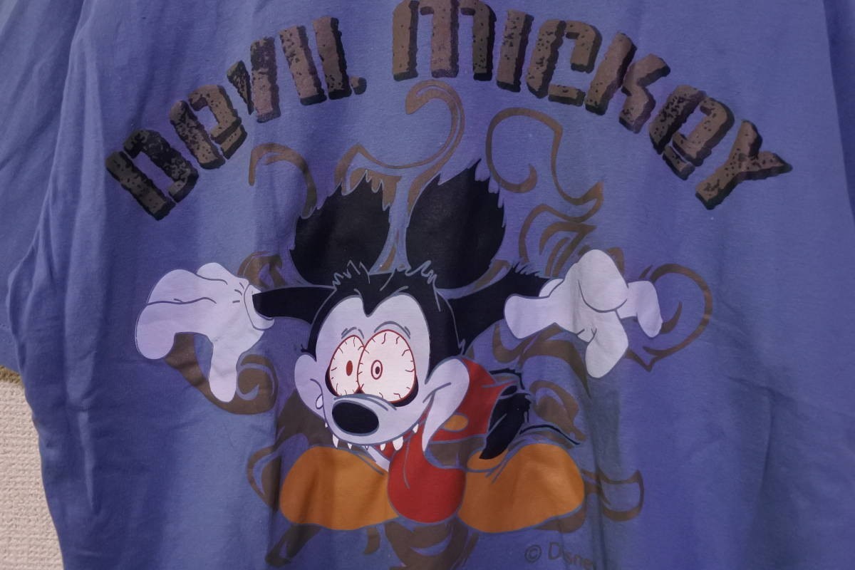 00's DEVIL MICKY Runaway Brain Tee ディズニー ミッキーの 00's DEVIL MICKY Runaway Brain Tee ディズニー ミッキーの