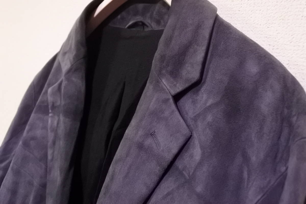 HELMUT LANG ヘルムートラング ヌバック レザー テーラードジャケット