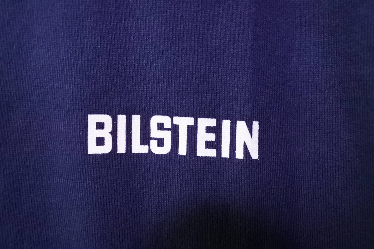 BILSTEIN ビルシュタイン Tシャツ size M-L ネイビー 日本製_画像5