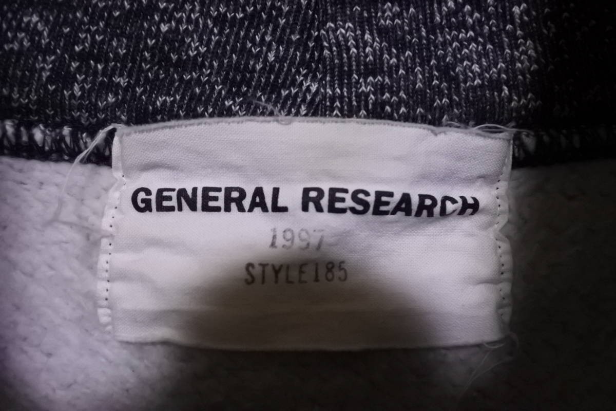 90's GENERAL RESEARCH 1997 Hoodie ジェネラルリサーチ 90's GENERAL RESEARCH 1997 Hoodie ジェネラルリサーチ