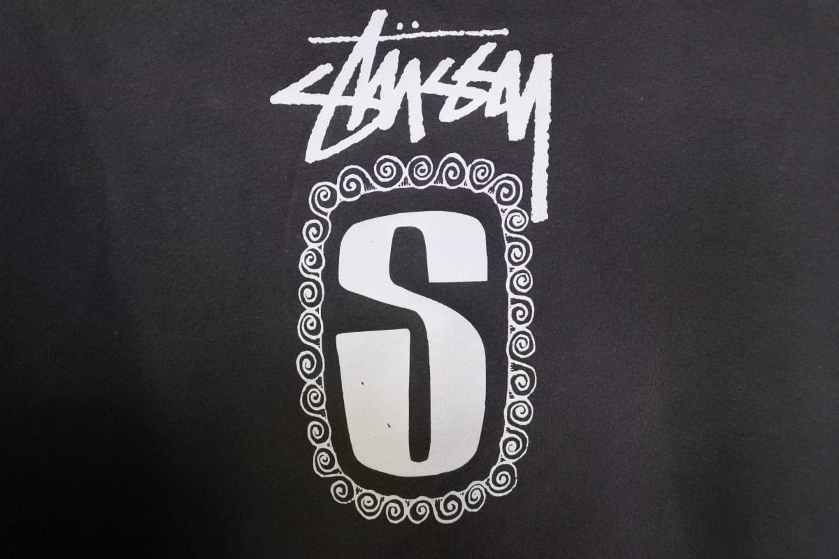 00\'s STUSSY тренировочный Parker size M USA производства угольно-серый 