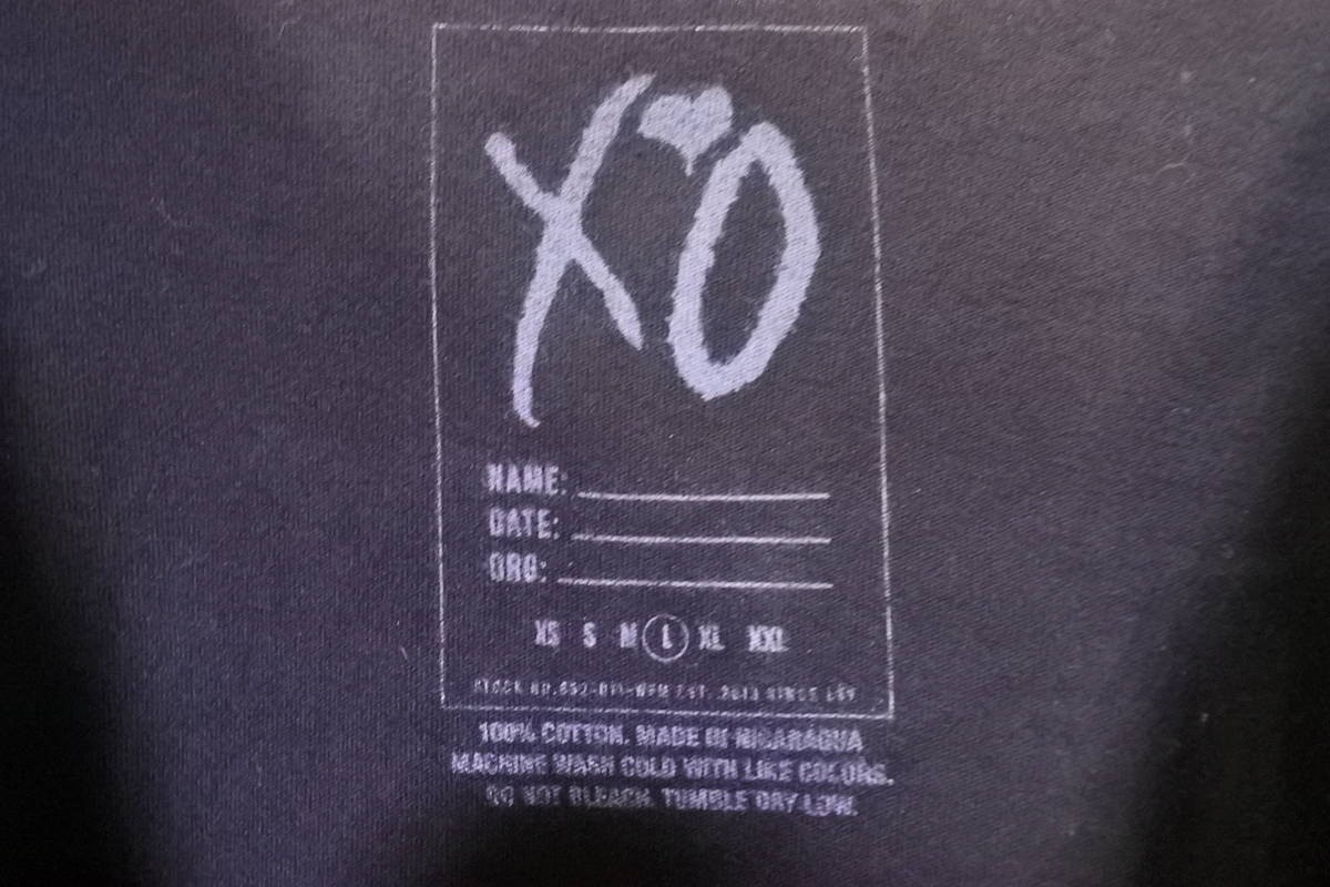 THE WEEKND MADNESS FALL TOUR 2015 XO L/S Tee size L ウィークエンド ツアー Tシャツ 長袖 ロンT_画像4