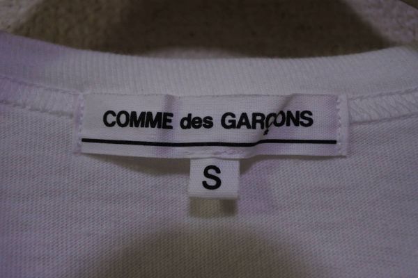 AD2008 COMME des GARCONS Swarovski Tee size S コムデギャルソン スワロフスキー Tシャツ 限定品_画像4