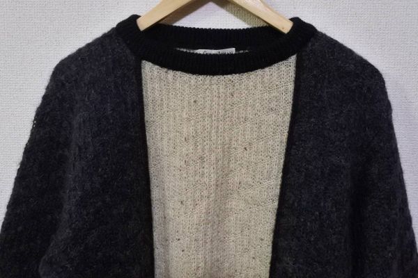70's-80's GIORGIO ARMANI ジョルジオアルマーニ ウール ニット