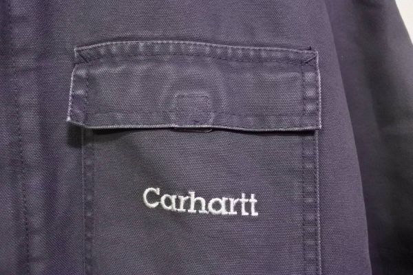 Carhartt カーハート トラディショナルコート ジャケット ダック地 中綿 フードファー付き size XL グレー系 3WAY