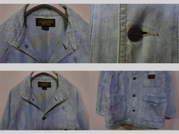売り切り御免!】 size C-JKT SHIPYARD NEIGHBORHOOD S リペア加工