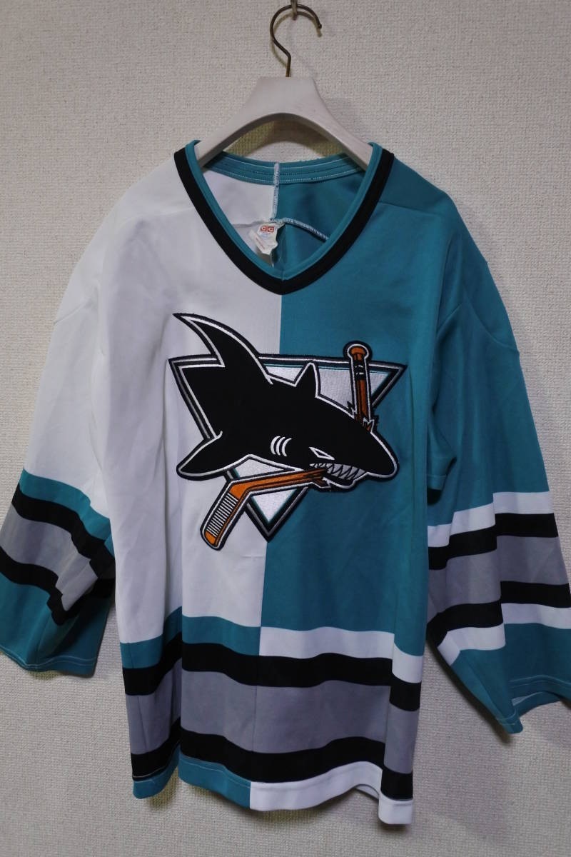 ホットセール NHL 90's CCM カナダ製 M size ゲームシャツ ジャージ