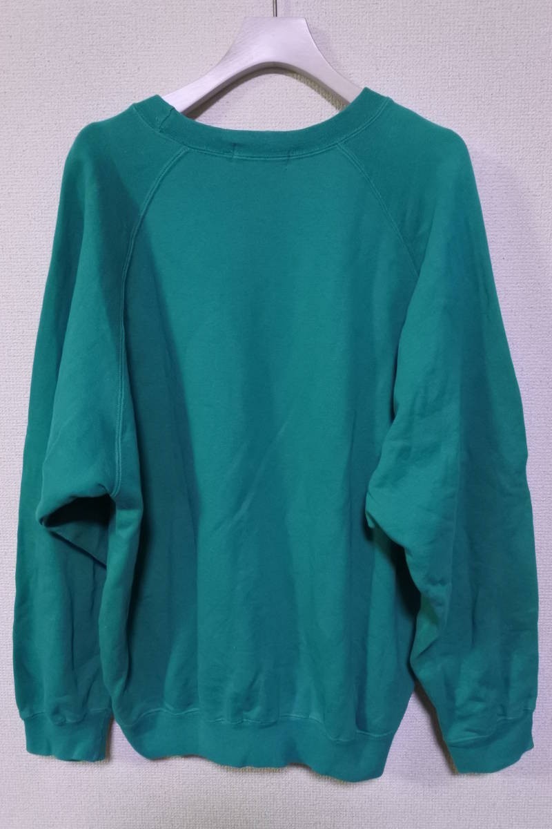 PIERRE CARDIN SPORTS ピエールカルダン スウェット トレーナー size L グリーン 旧ロゴ_画像6