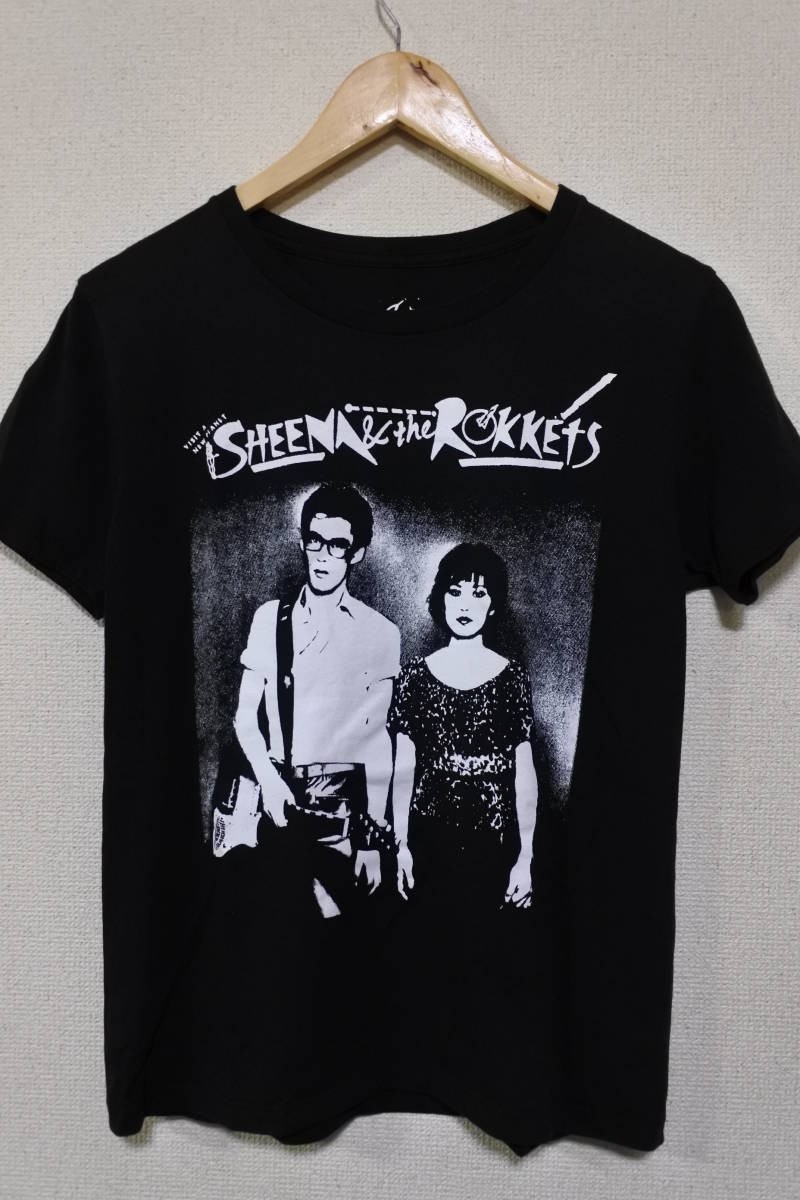 SHEENA＆THE ROCKKETS 40th Anniversary Tee size size S シーナ＆ロケッツ 40周年記念 Tシャツ ブラック_画像1