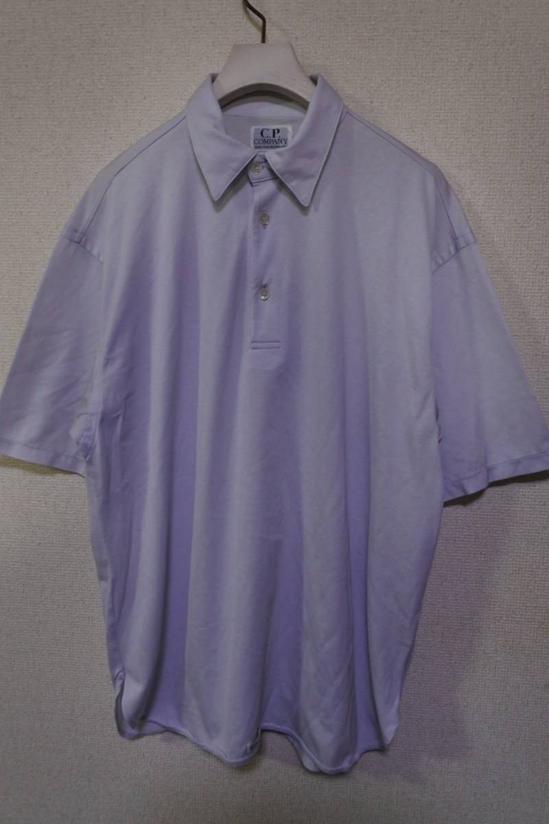 90's C.P.COMPANY MASSIMO OSTI 半袖 ポロシャツ size 4 ポリコットン 日本製 C-TK3659