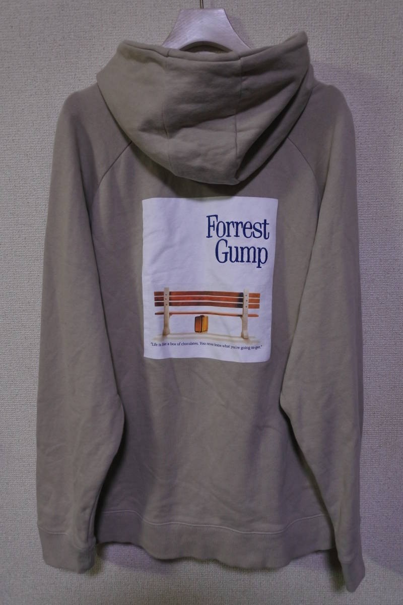 Forrest Gump×a.v.v フォレストガンプ スウェット パーカー size XL ベージュ