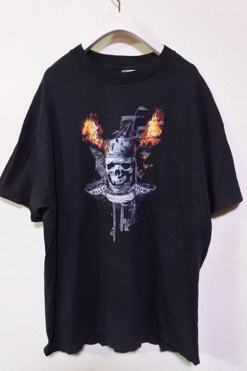 愛用 of Pirates Disney 00's the ジョニーデップ Tシャツ パイレーツ