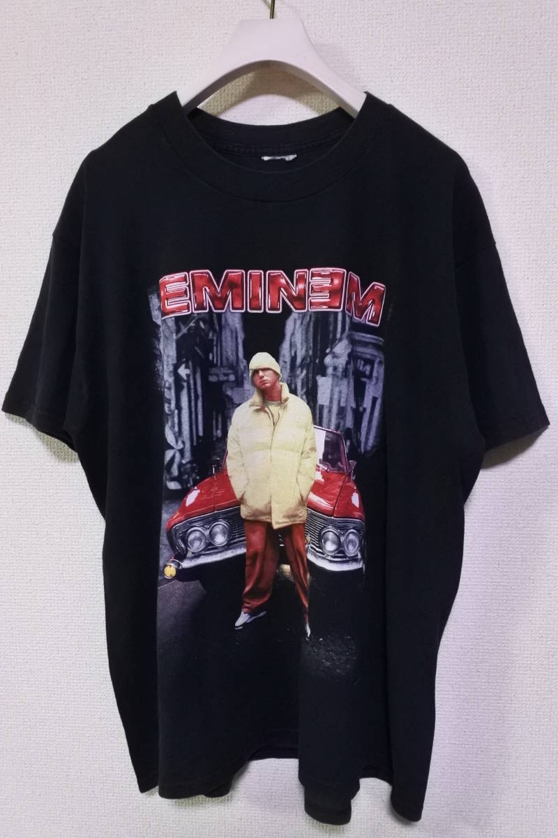 00´s EMINEM The Real Slim Shady Vintage Tee size S-M エミネム T