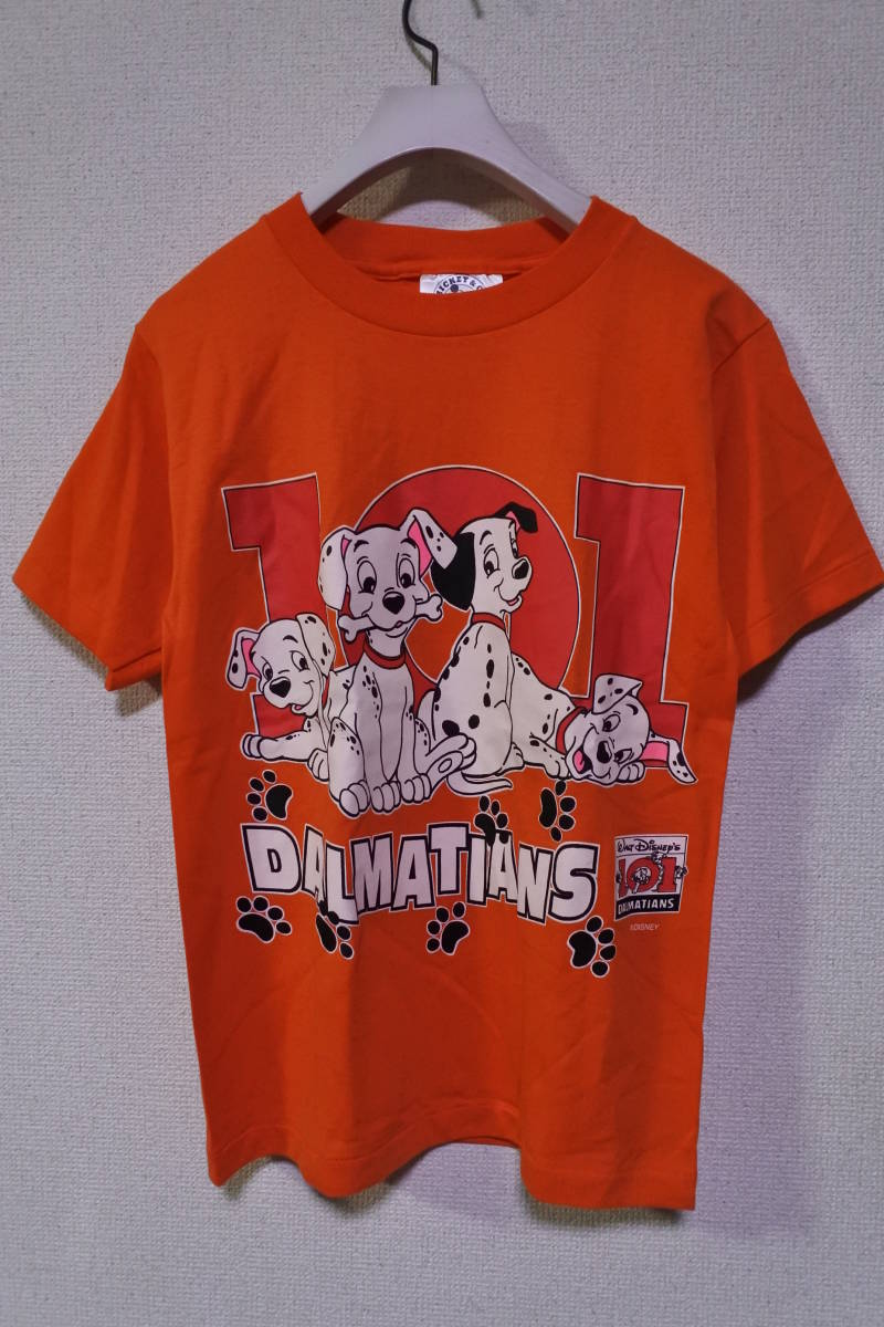 90's WALT DISNEY 101 DALMATIANS Vintage Tee size XS USA製 ディズニー 101匹わんちゃん Tシャツ ビンテージ