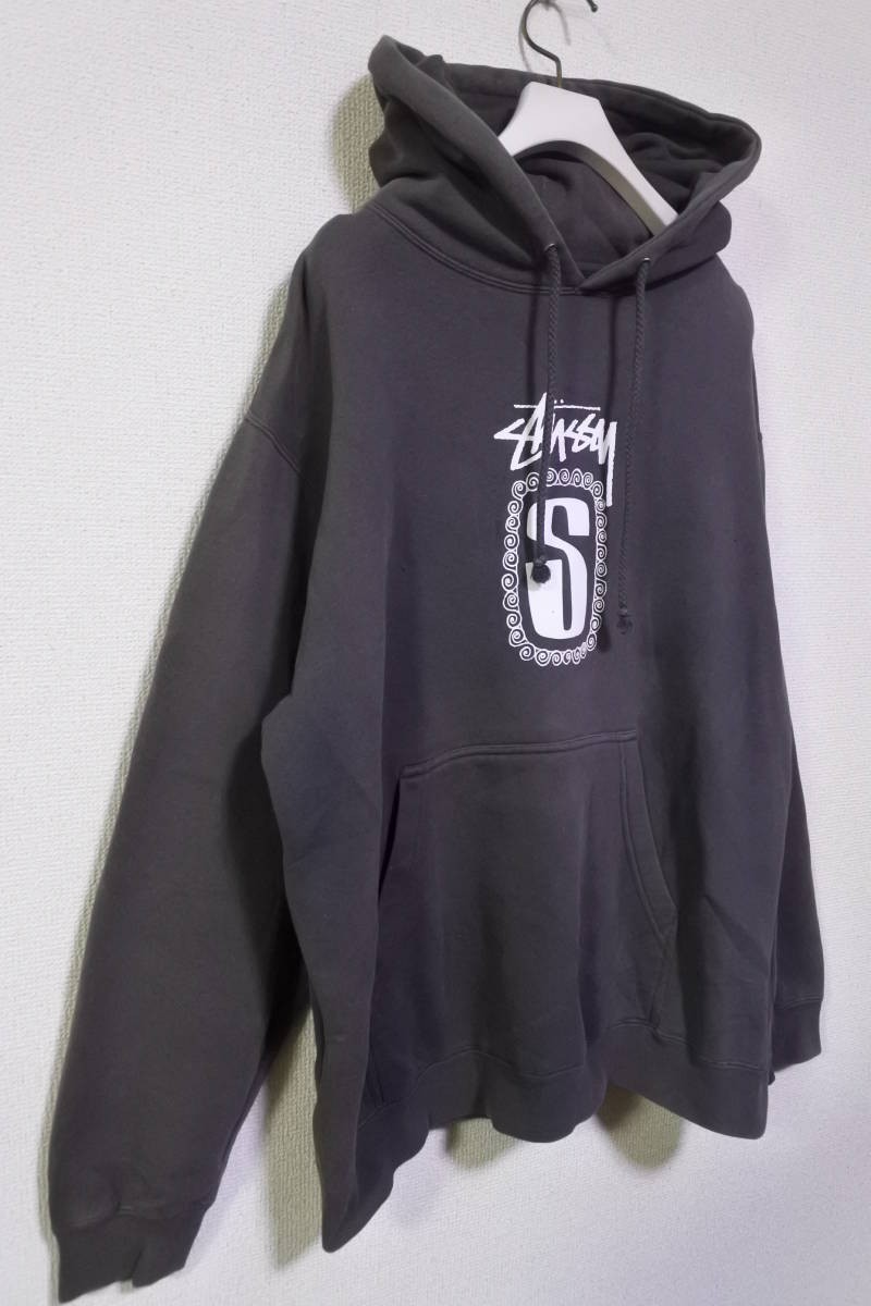 00\'s STUSSY тренировочный Parker size M USA производства угольно-серый 