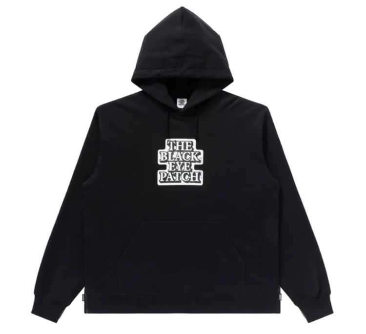 新品未使用 BLACKEYEPATCH ロゴ パーカー OG LABEL HOODIE BLACK XL