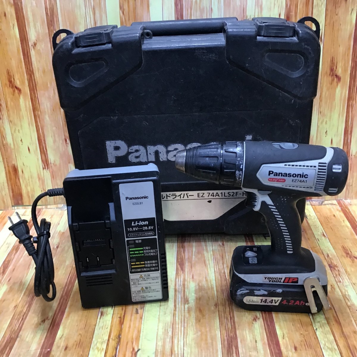 ドリルドライバ Panasonic EZ74A1 充電器 www.timepharma.com