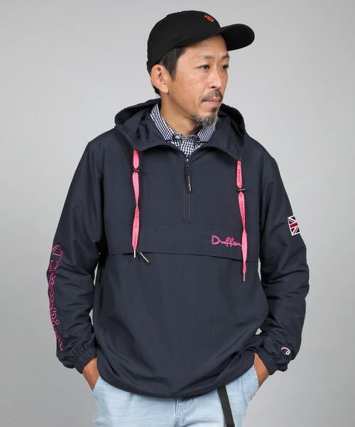 【Champion】× DUFFER MOUNTAIN ANORAK PARKA：チャンピオン別注 アノラックパーカー ライトアウター_画像3