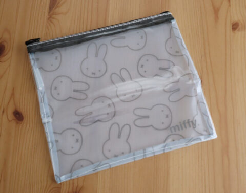 otona MUSE adult Mu z2022 year 10 month number appendix Miffy soft pouch & clear pouch 