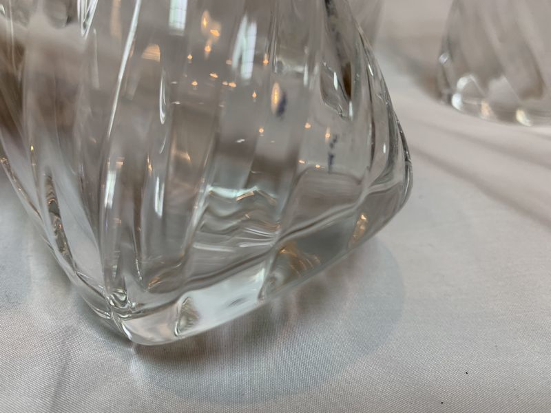 昭和レトロ　佐々木硝子 Sakaki Glass 飲み口楕円型ガラスコップ　グラス 6個セット_画像7