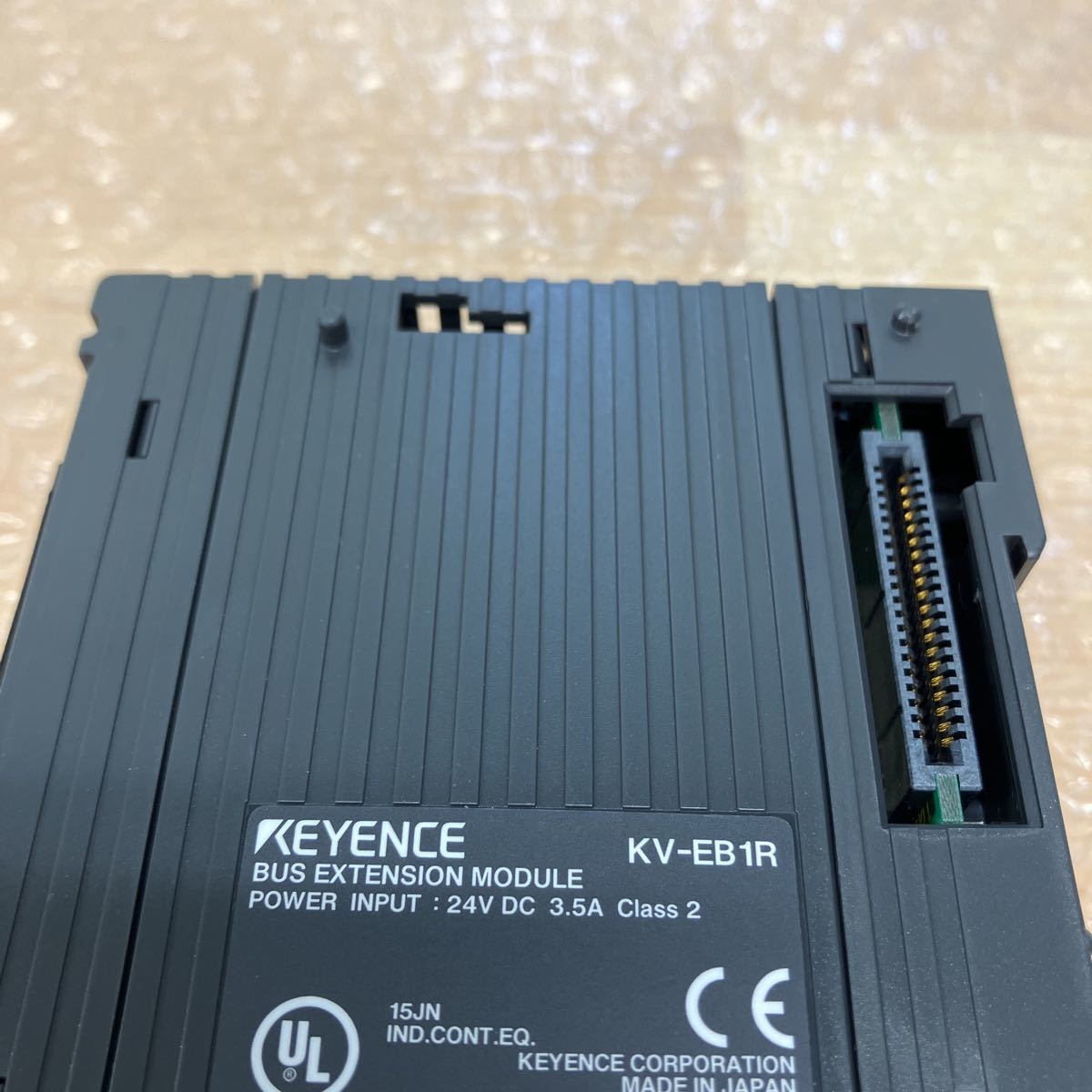 KEYENCE　KV-EB1R　プログラマブルコントローラ エクステンションユニット　通電確認済み　C-557_画像7