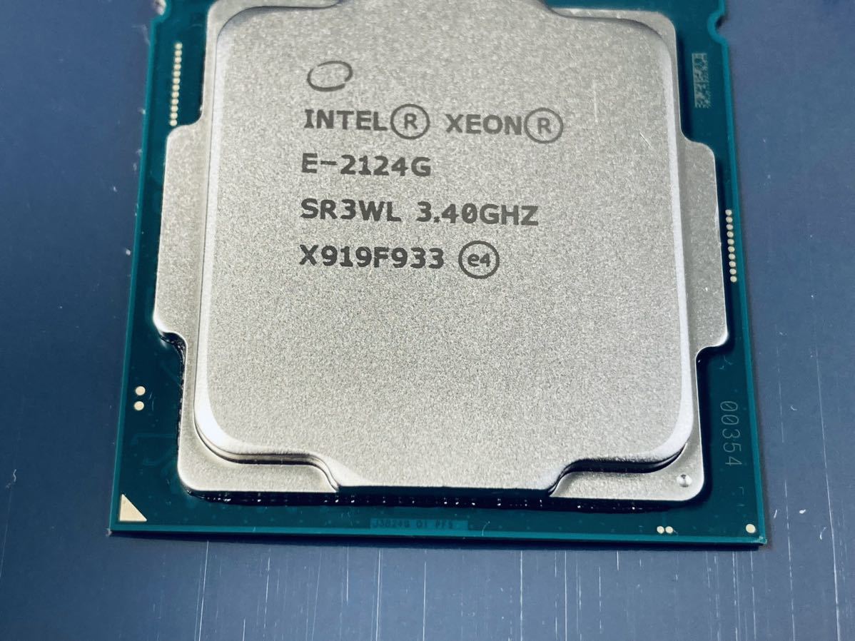 おしゃれ】 完動品 E-2146G インテル® プロセッサ Xeon® E-2146G Xeon