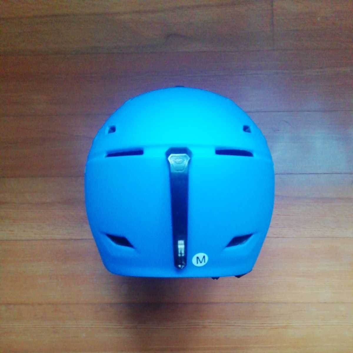 新品未使用 バイザー ヘルメット サイズ M（55cm～58cm）カラー マットブルー スノーボードヘルメット スキーヘルメット ゴーグル _画像8