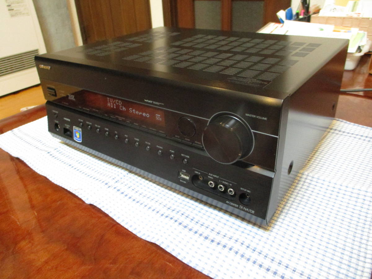 松本市発 動画あり オンキョー ONKYO AVアンプ TX-NA708 7.1ch AV