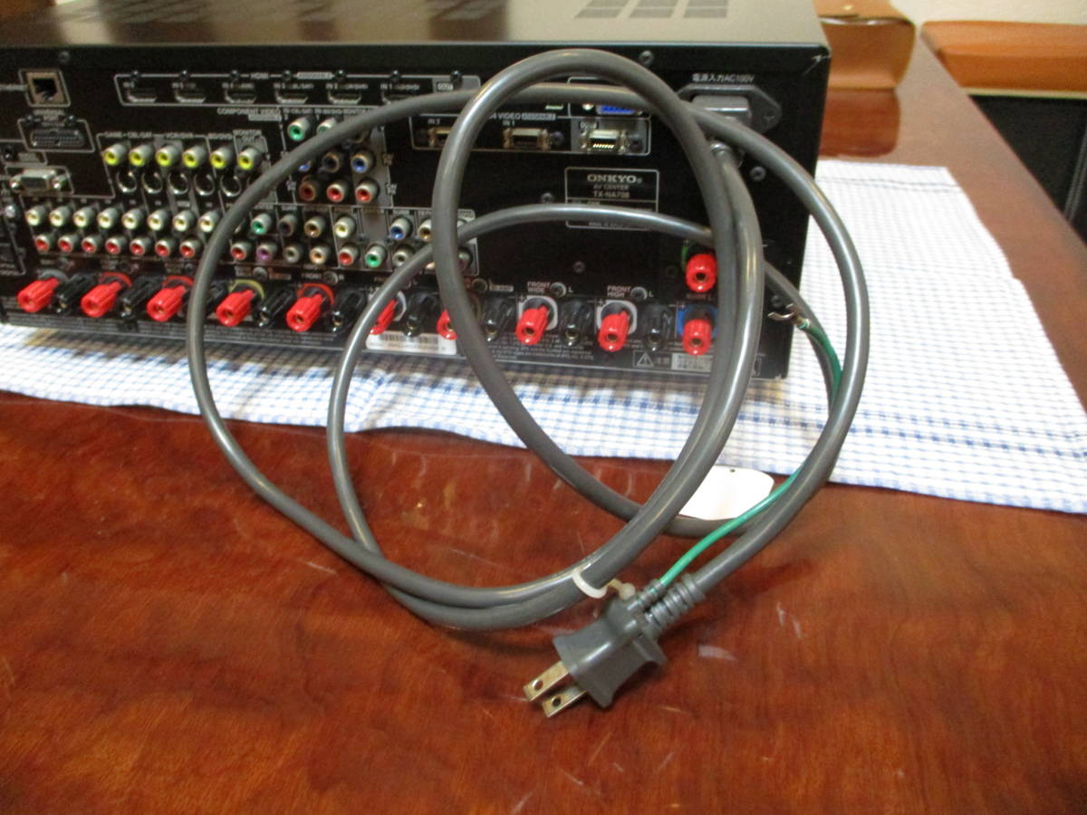 松本市発 動画あり オンキョー ONKYO AVアンプ TX-NA708 7.1ch AV
