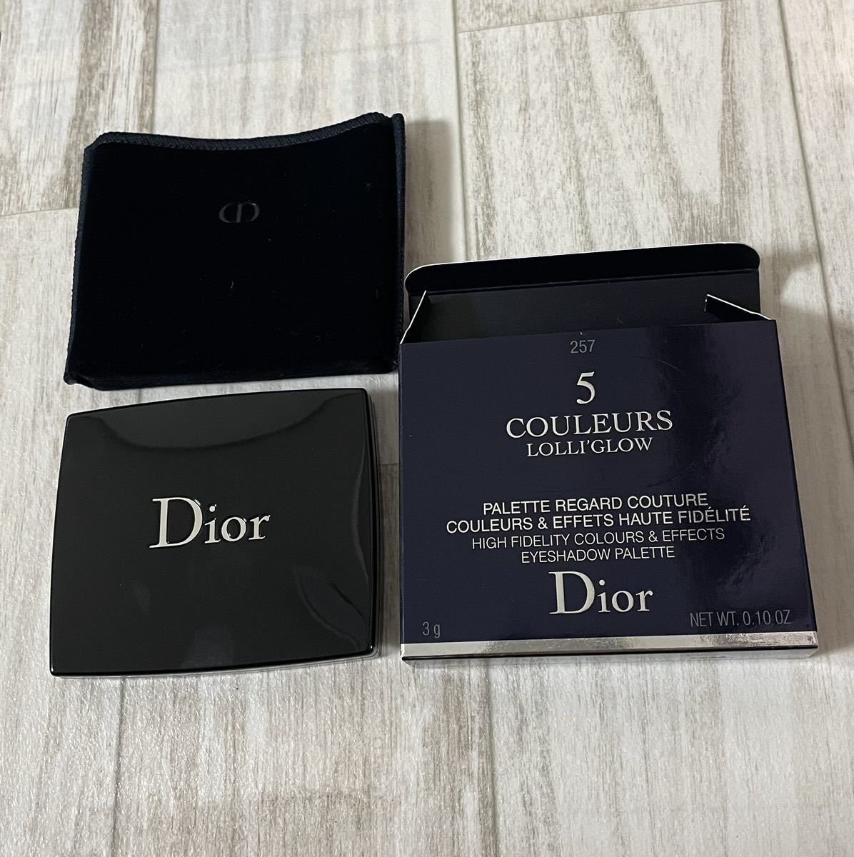 Dior ディオール サンク クルール〈ロリグロウ〉 257 シュガー シェード　未使用　アイシャドウ　アイシャドウパレット　アイカラー - 3