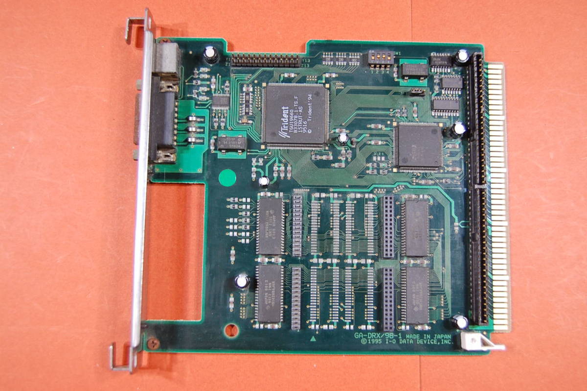 保存版】 PC98 Cバス用 インターフェースボード IODATA GA-DRX/98-1