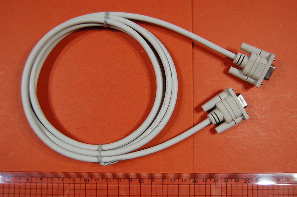  не использовался? Sanwa Supply KR-ECCR2? RS-232C( Cross ) кабель примерно 2m почти не использовался? работоспособность не проверялась текущее состояние доставка б/у товар ..R-092