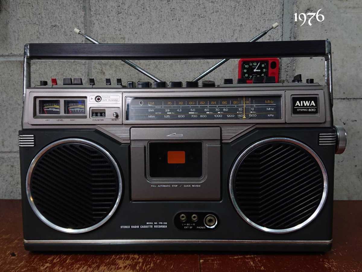 在庫超激得 ヤフオク! - 昭和レトロ AIWA TPR-830 STEREO830 FM/MW/SW