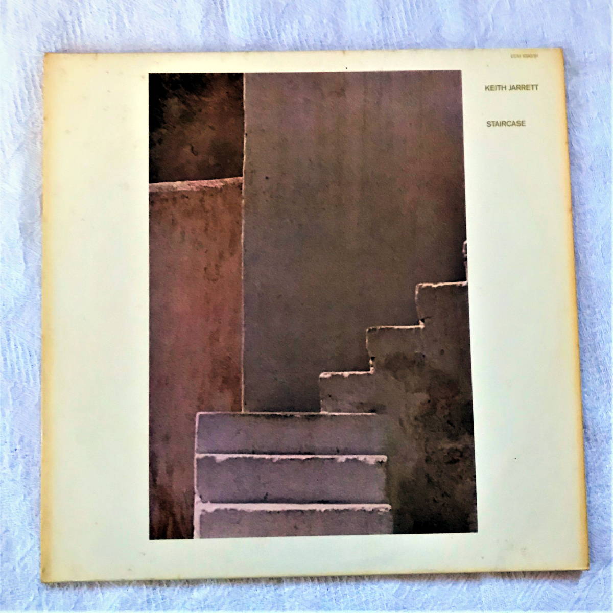 【西独版】ジャズピアニスト　キース・ジャレット　Keith Jarrett　LPレコード ピアノソロアルバム『Staircase』 (1976年) 　ECMレコード_画像1