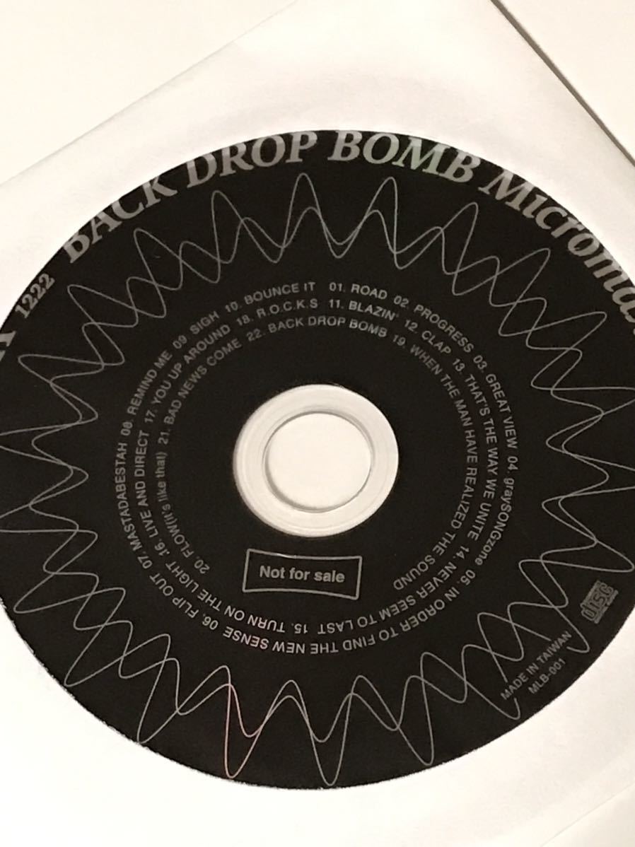 BACK DROP BOMB CD 2枚セット　Loftinaction& 非売品20周年ライブ音源CD バックドロップボム_画像2