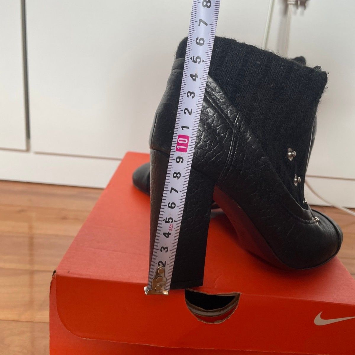 クーポンで半額☆2280円! CHANEL ココマーク ニットショートブーツ