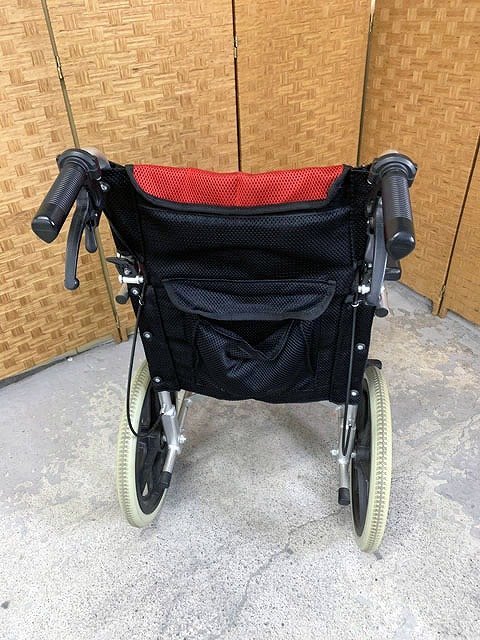 BME65749八 Care-Tec Japan ケアテック 介助式 車椅子 車いす 直接お渡し歓迎_画像5
