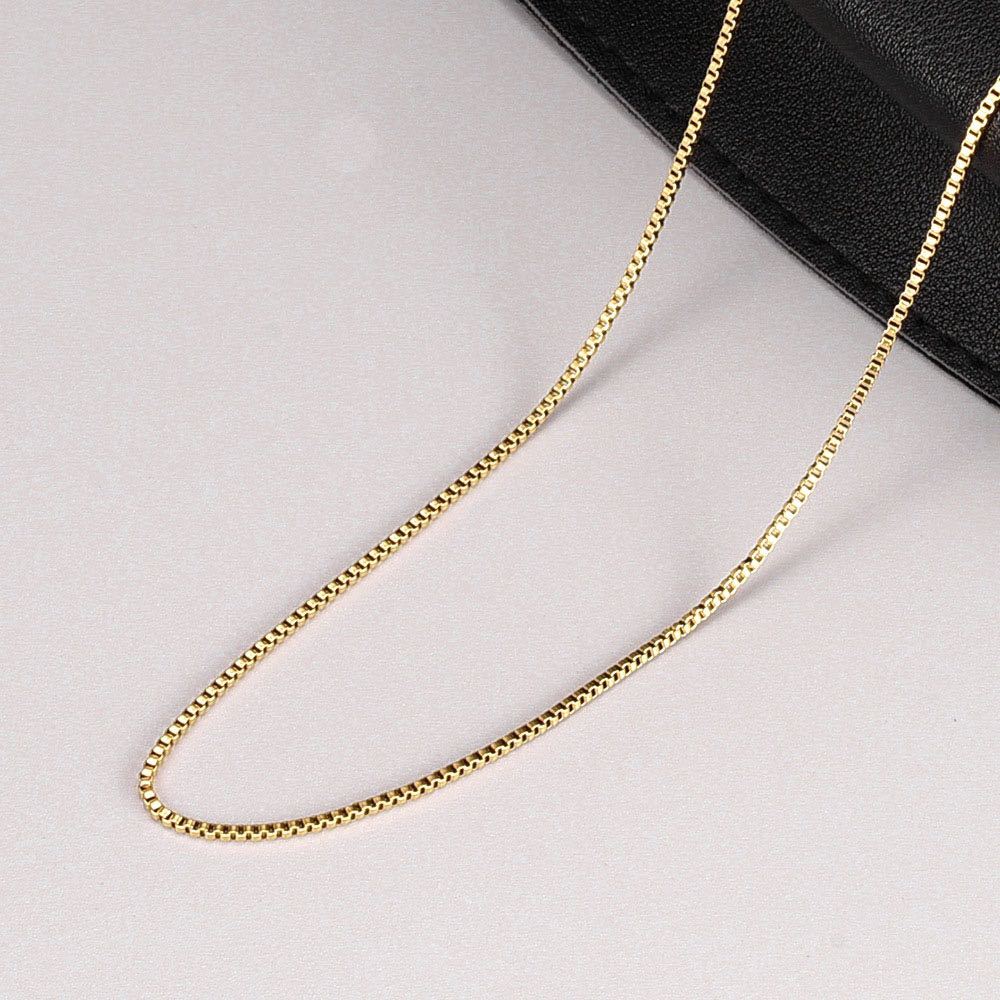 Gold necklace 18k印字あり k18 ゴールド ネックレス 18k gp 金 ネックレス レディース １円スタート 管理番号320の画像5