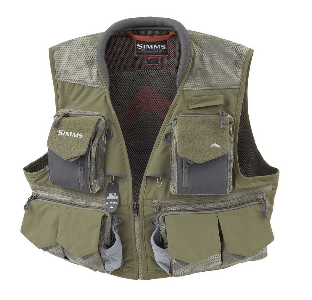 Simms Guide Vest シムス ガイド ベスト US:M JP:L Hex Camo Loden