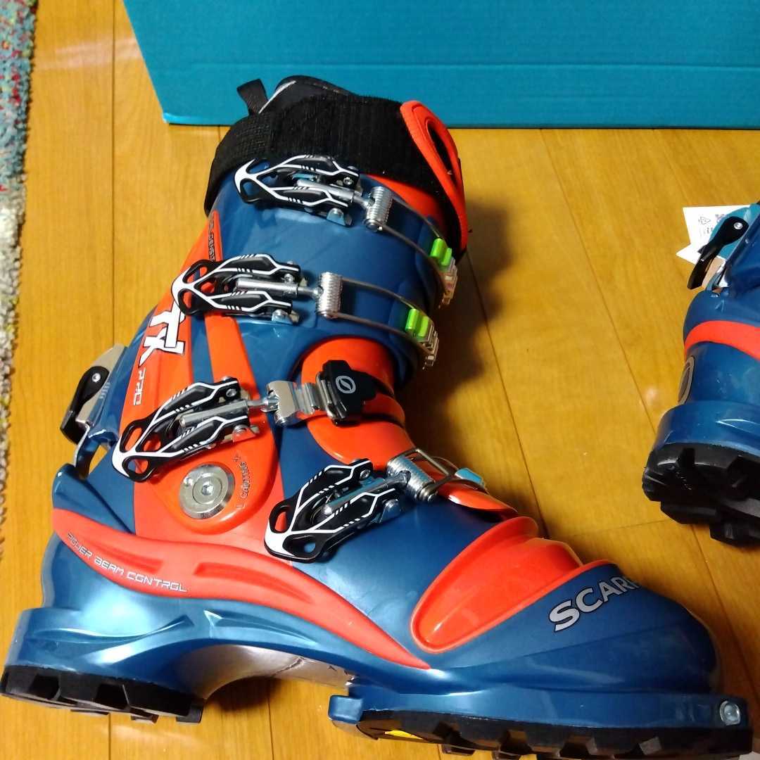 SCARPA TX PRO NTN TTS スカルパ テレマーク スキー ブーツ　LYONS BLUE RED ORANGE　25.5_画像5