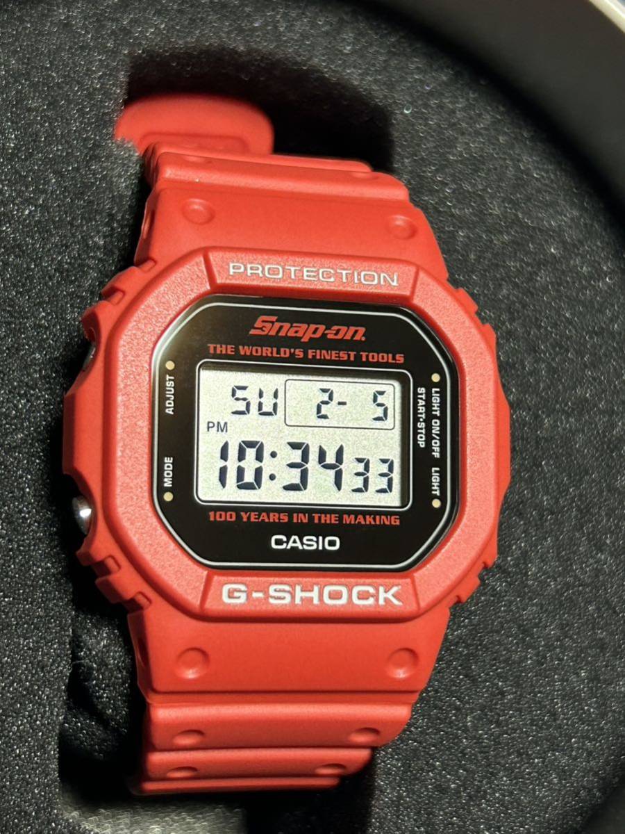 G-SHOCK スナップオン100周年限定　新品　SNAPON 正規品_画像5