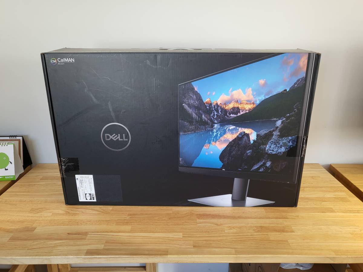 【美品】Dell UP2720Q 27インチ 4K カラーマネジメントモニターAdobeRGB 100%/内蔵キャリブレーション/遮光フード付 アマゾン価格202,000円