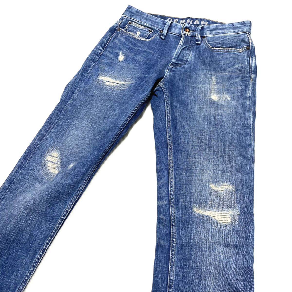 DENHAM デンハム RAZOR Candiani SLIM FIT ストレッチ デニム パンツ