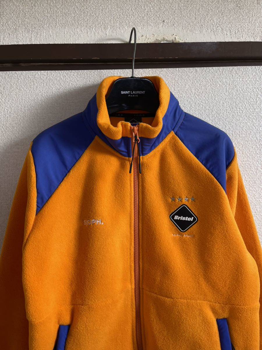 【美品】 18AW 19 FCRB f.c real bristol エフシーレアルブリストル SOPH ソフ POLARTEC FLEECE STAND COLLAR BLOUSON ブルゾン ジャケット_画像5