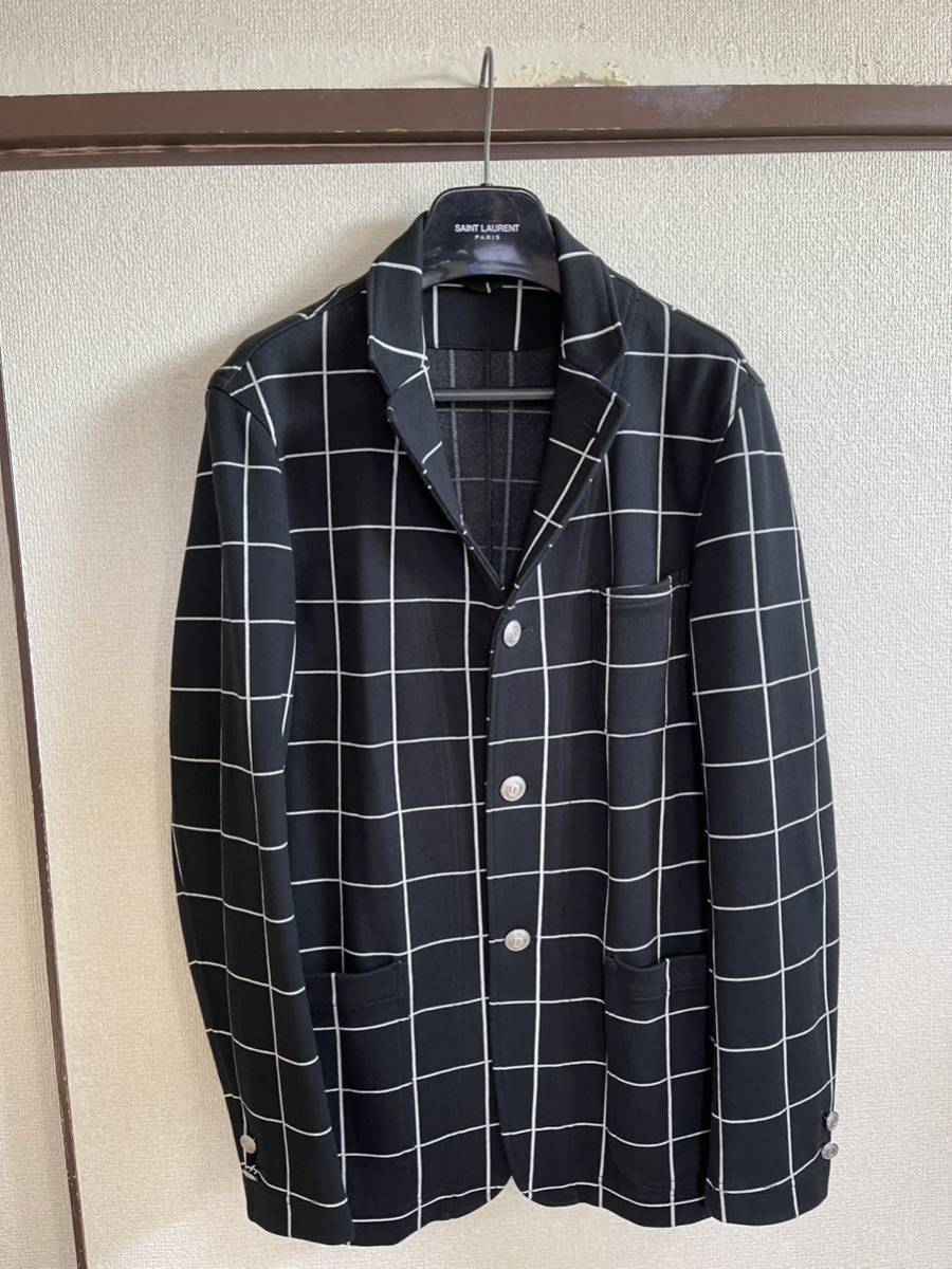 【良品】uniform experiment UE ユニフォームエクスペリメント SOPHNET ソフネット WINDOW PANE JACKET テーラードジャケット ブレザー 黒_画像3