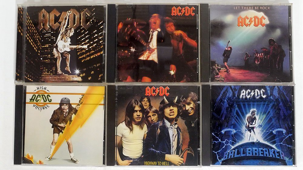 CD 輸入盤 AC/DC/6枚セット(中古)のヤフオク落札情報