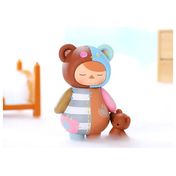 フィギュア　Teddy Bear Baby　POPMART PUCKY 眠りの妖精 シリーズ　ポップマート　マスコット　テディベア　sleeping fairy_画像1