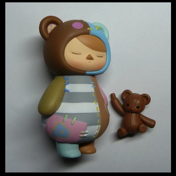 フィギュア　Teddy Bear Baby　POPMART PUCKY 眠りの妖精 シリーズ　ポップマート　マスコット　テディベア　sleeping fairy_画像2