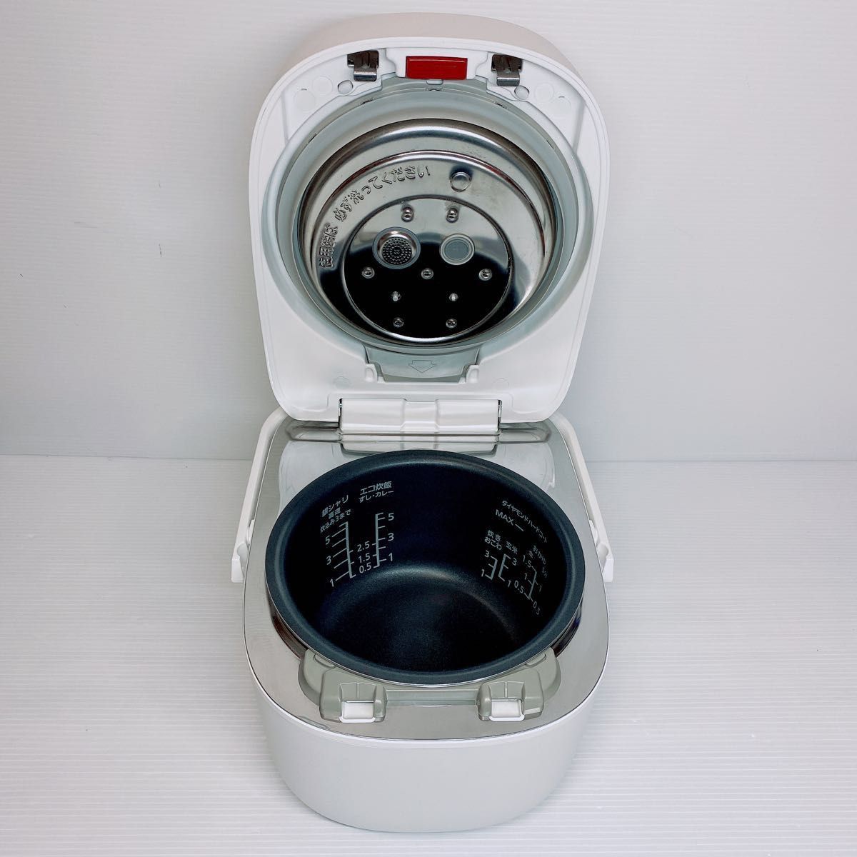 Panasonic パナソニック 炊飯器 5.5合 可変圧力IH式 Wおどり炊き SR-MPW100-W